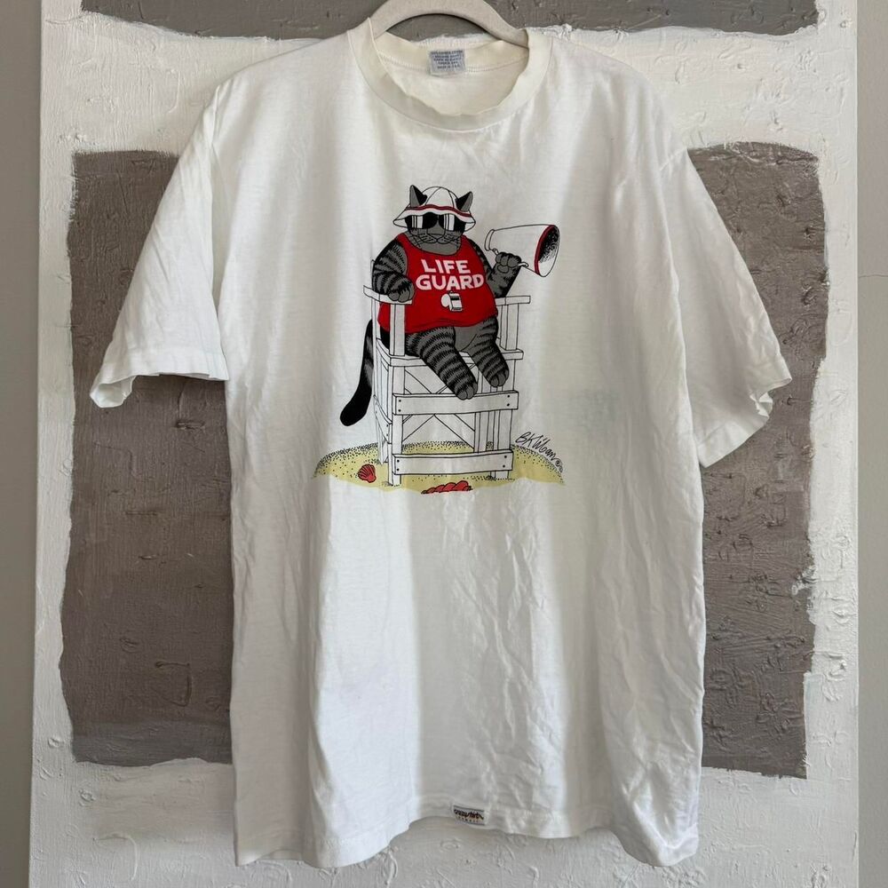 Vintage Crazy Shirt Bkliban CAT rare Hawaii nature shirt